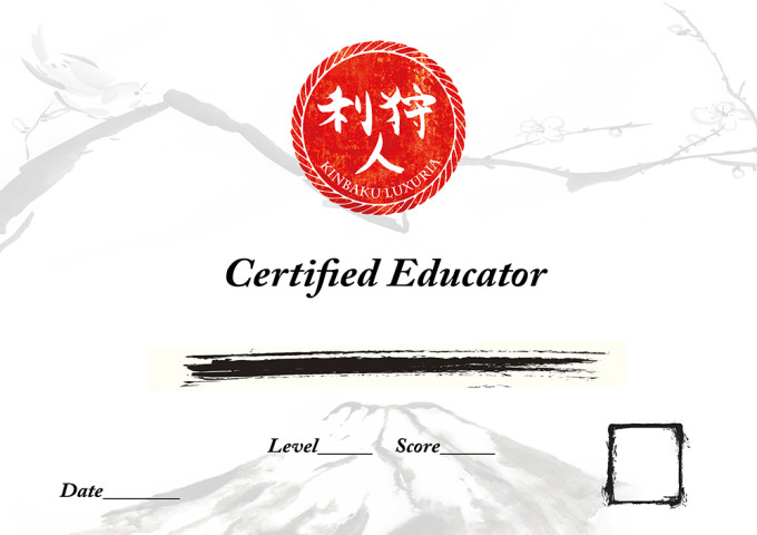 Kinbaku LuXuria Instructor Certification